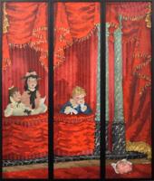 Large Suzanne Eisendieck Painting, Triptych - Sold for $6,175 on 05-25-2019 (Lot 352).jpg